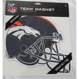 NFL 12 INCH AUTO MAGNET DENVER BRONCOS HELMET