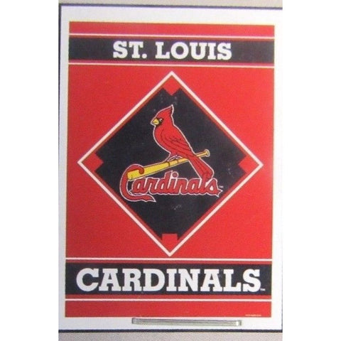 MLB St. Louis Cardinals 28"x40" Team Vertical House Flag 1 Sided