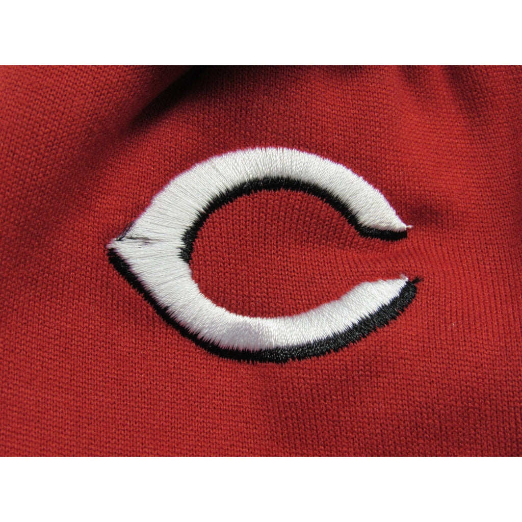 MLB NWT NO SLIP PALM UTILITY WORK GLOVES - CINCINNATI REDS - RED W/BLACK PALM
