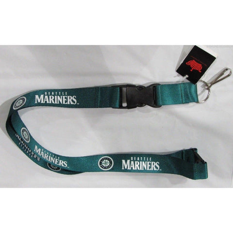 MLB Seattle Mariners Teal Lanyard Detachable Buckle 23"L 3/4"W