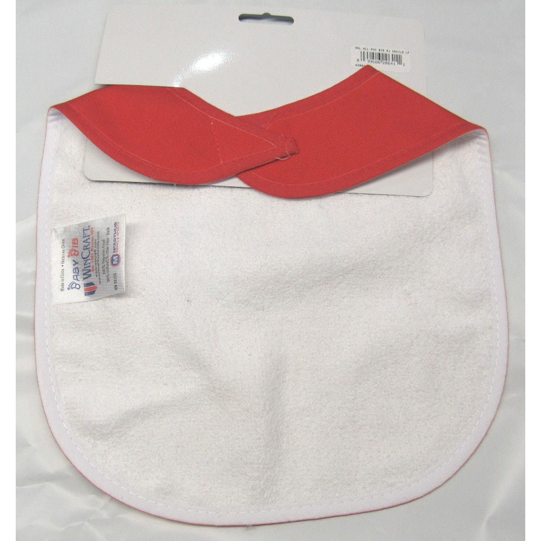 NHL New Jersey Devils Red Baby Infant ALL PRO BIB LITTLE FAN by WinCraft