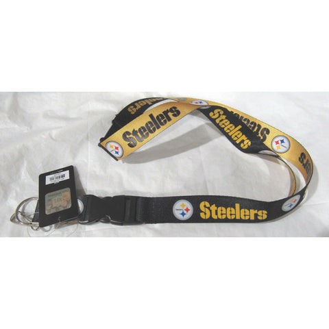 NFL Pittsburgh Steelers Reversible Lanyard Keychain by AMINCO