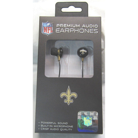 NFL iHip Team Logo Earphones New Orleans Saints