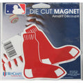 MLB Boston Red Sox 2 Sock Logo 4 inch Auto Magnet by WinCraft