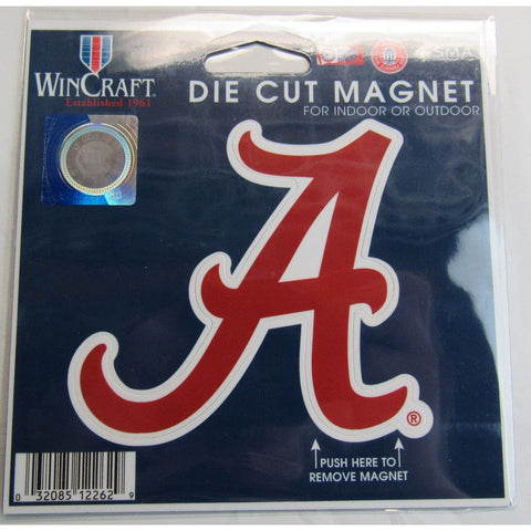 NCAA Alabama Crimson Tide Logo 4 inch Auto Magnet by WinCraft