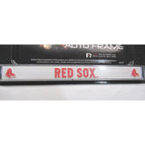 MLB Boston Red Sox Chrome License Plate Frame Thin Red Letters