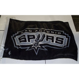 NBA San Antonio Spurs Logo on Window Car Flag by Rico Industries
