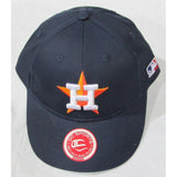 MLB Houston Astros Youth Cap Flat Brim Raised Replica Cotton Twill Hat