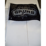 NBA San Antonio Spurs Logo on Window Car Flag by Rico Industries