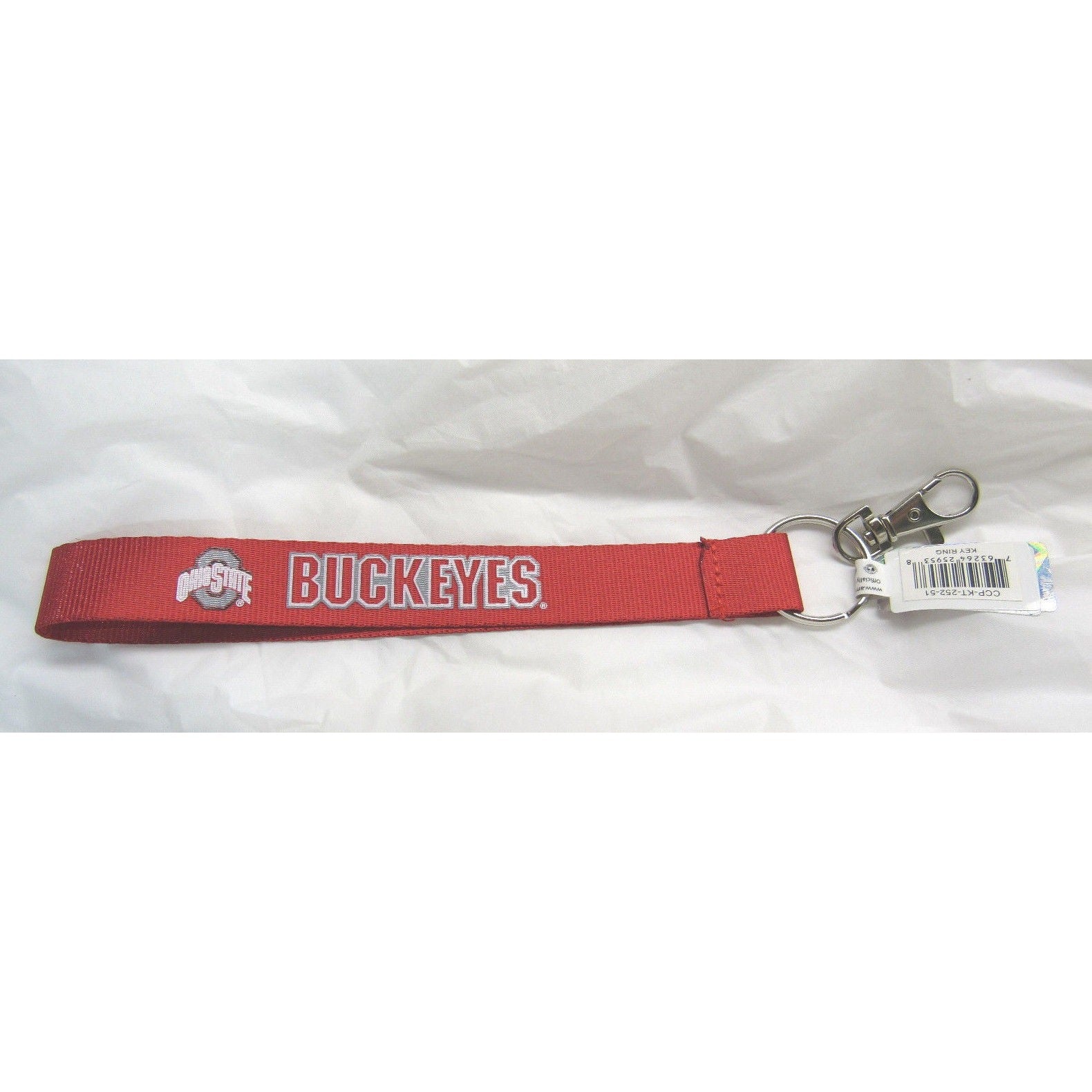 NCAA Ohio State Buckeyes Wristlet Keychain Lanyard AMINCO