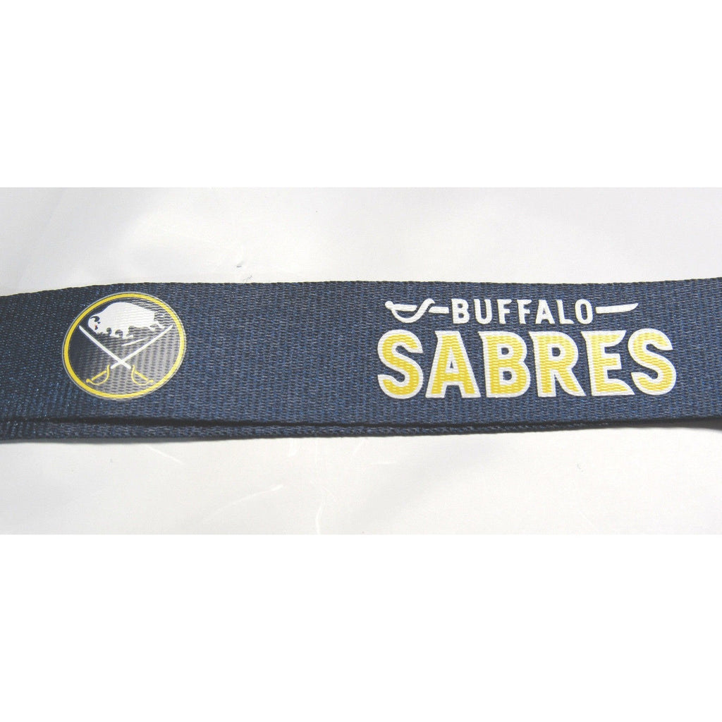 NHL Buffalo Sabres Blue Lanyard Detachable Buckle 23" L 3/4" W by Aminco