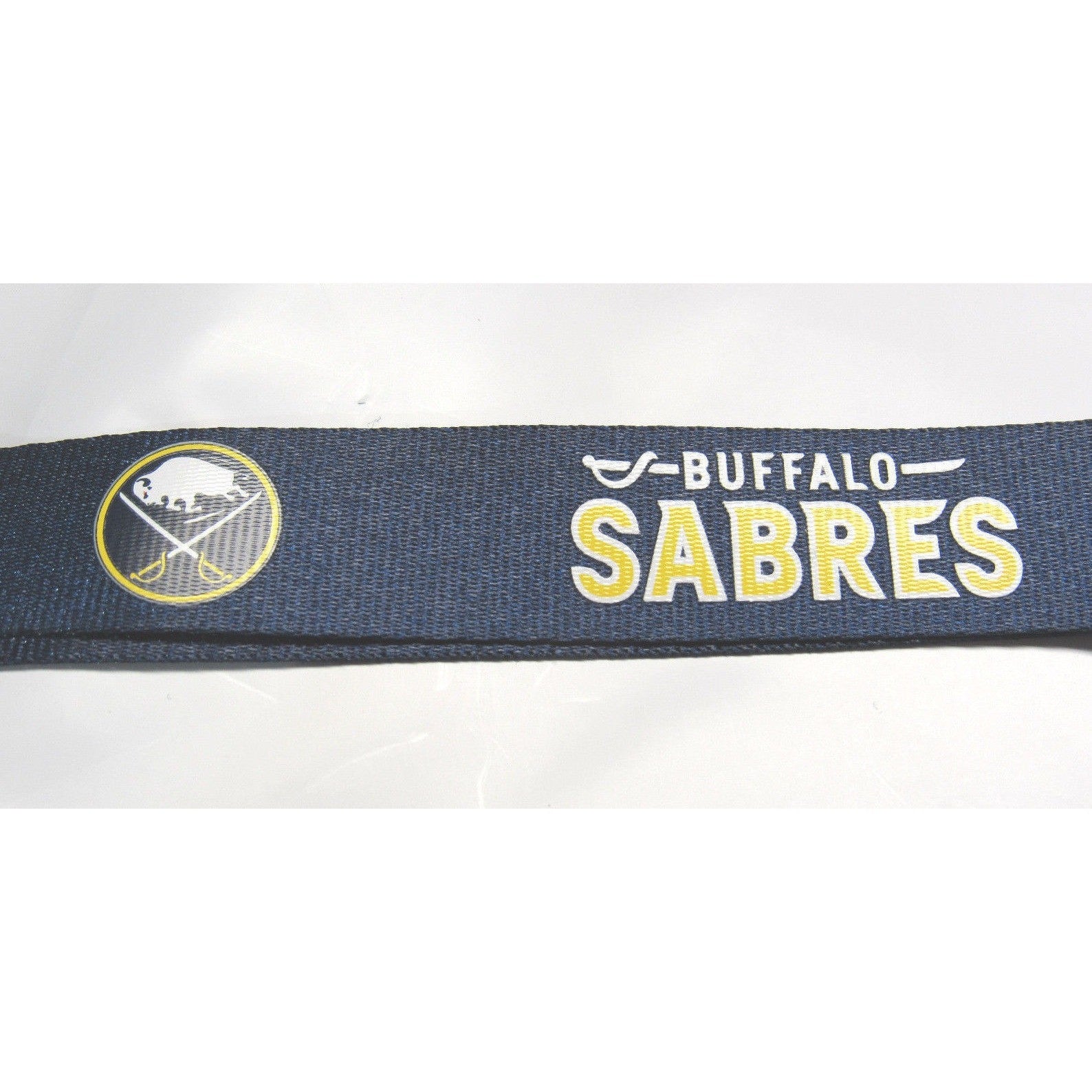 NHL Buffalo Sabres Blue Lanyard Detachable Buckle 23" L 3/4" W by Aminco
