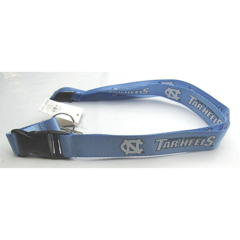 NCAA UNC North Caroline Full Name Lanyard Detachable Buckle 23"X3/4" by Aminco