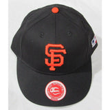 MLB San Francisco Giants Youth Cap Flat Brim Raised Replica Cotton Twill Hat