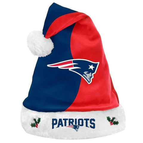 NFL New England Patriots 2018 Style Basic Santa Hat by Forever Collectibles