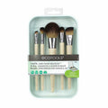 Ecotools Start The Day Kit 5 Brush Set #1606 Bamboo Handles New and Sealed