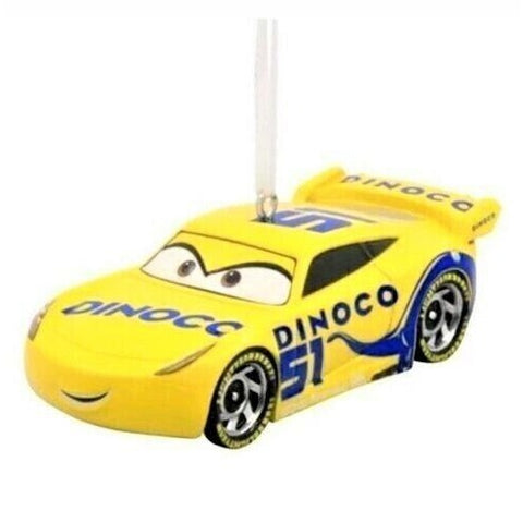 Hallmark Disney Pixar Cars 3 Cruz Ramirez Dinoco #51 Christmas Tree Ornament