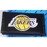 NBA Los Angeles Tri-fold Nylon Wallet with Printed Logo