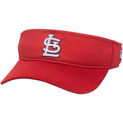 MLB St. Louis Cardinals Raised Replica Mesh Baseball Visor 185 Adult