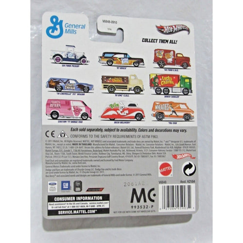 2011 HOT WHEELS General Mills '29 Ford Pickup - BOO BERRY