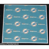 NFL 72 X 72 Inch Fabric Shower Curtain Miami Dolphins