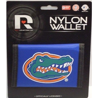 NCAA Florida Gators Tri-fold Nylon Wallet with Printed Logo
