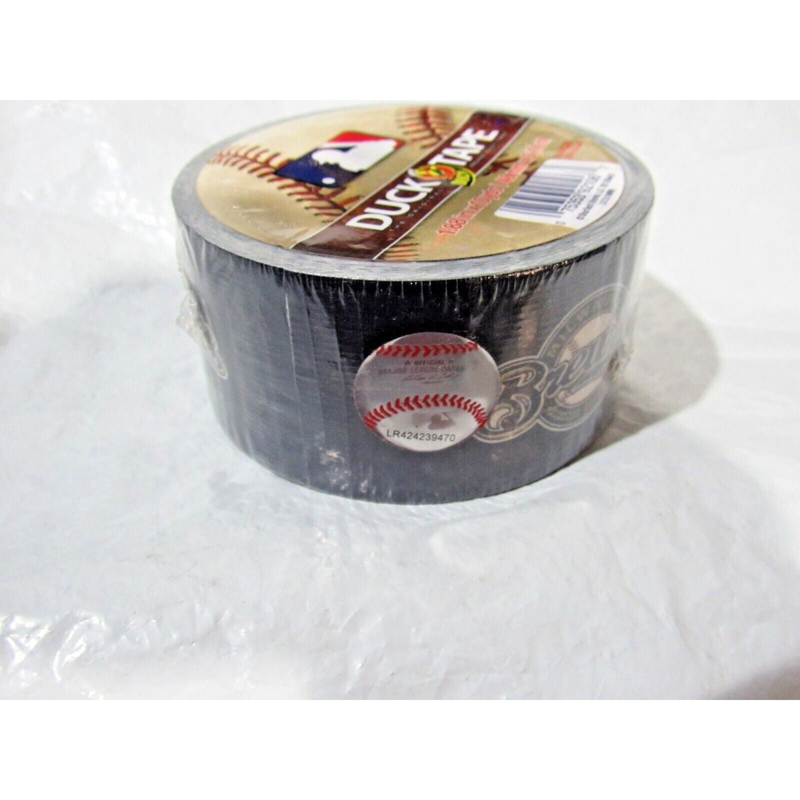 MLB Milwaukee Brewers Duck Brand Duck/Duct Tape 1.88 Inch wide x 10 Yard Long