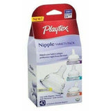 Lot of 2 Playtex Nipple Medium Flow Variety Kit 4 Count/PK