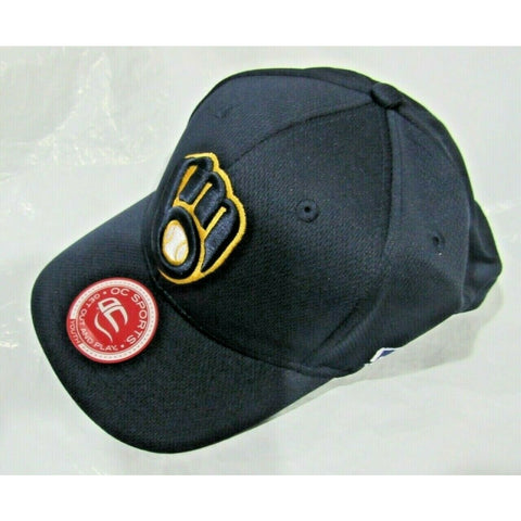 MLB Milwaukee Brewers Raised Replica Baseball Hat Cap Style 350 Mesh Youth Size