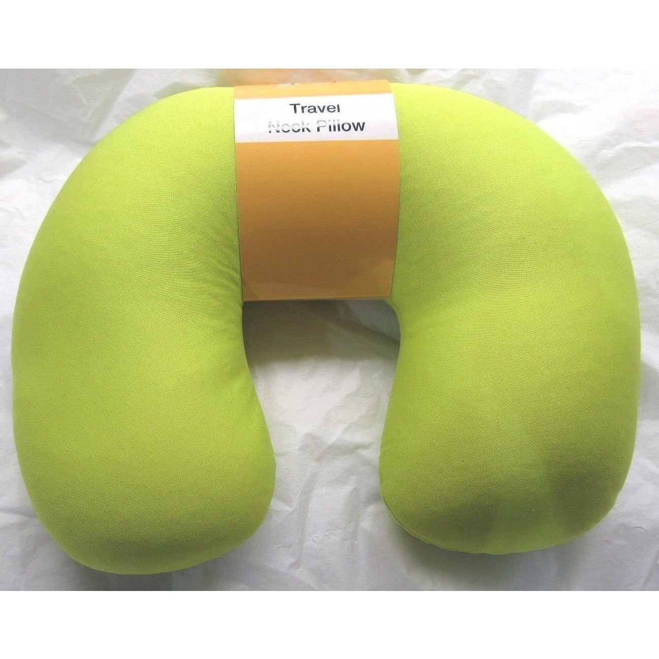 Bargain Buys Travel Neck Pillow Neon Green