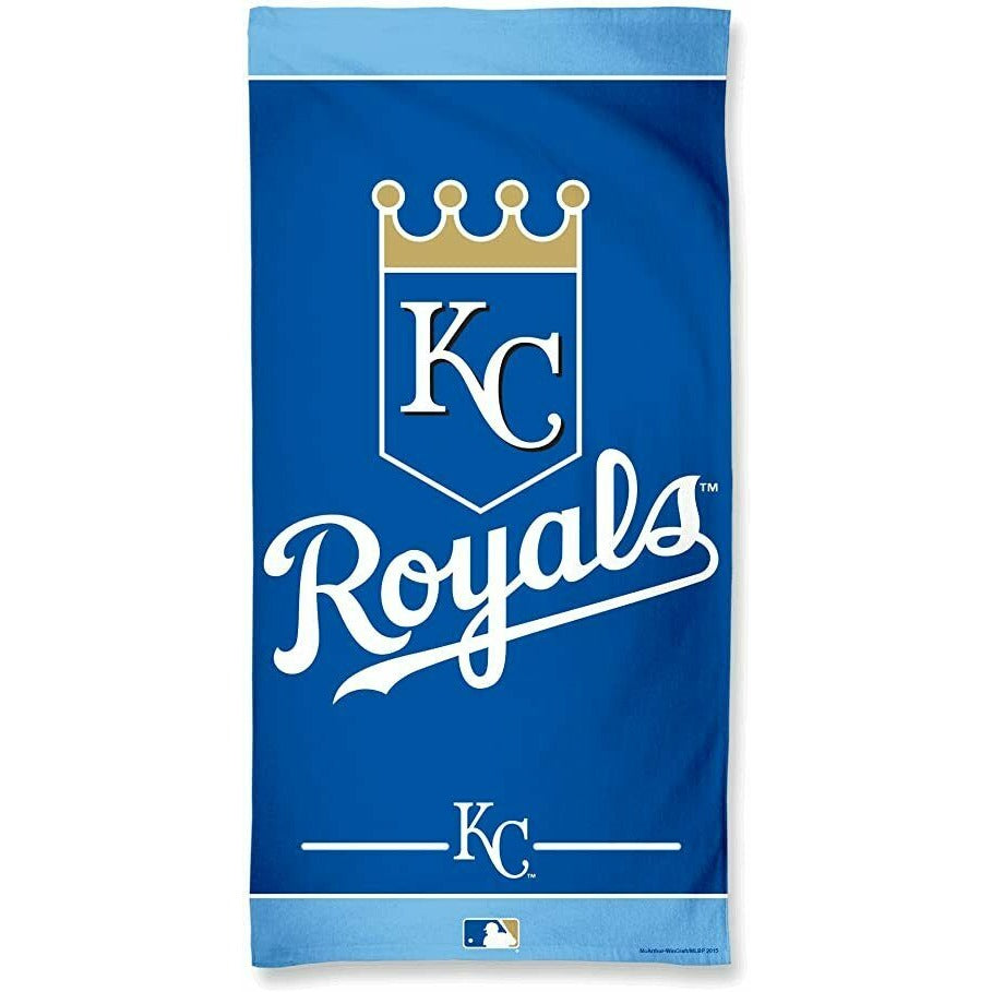 MLB Kansas City Royals Vertical Logo Beach Towel 30"x60" WinCraft