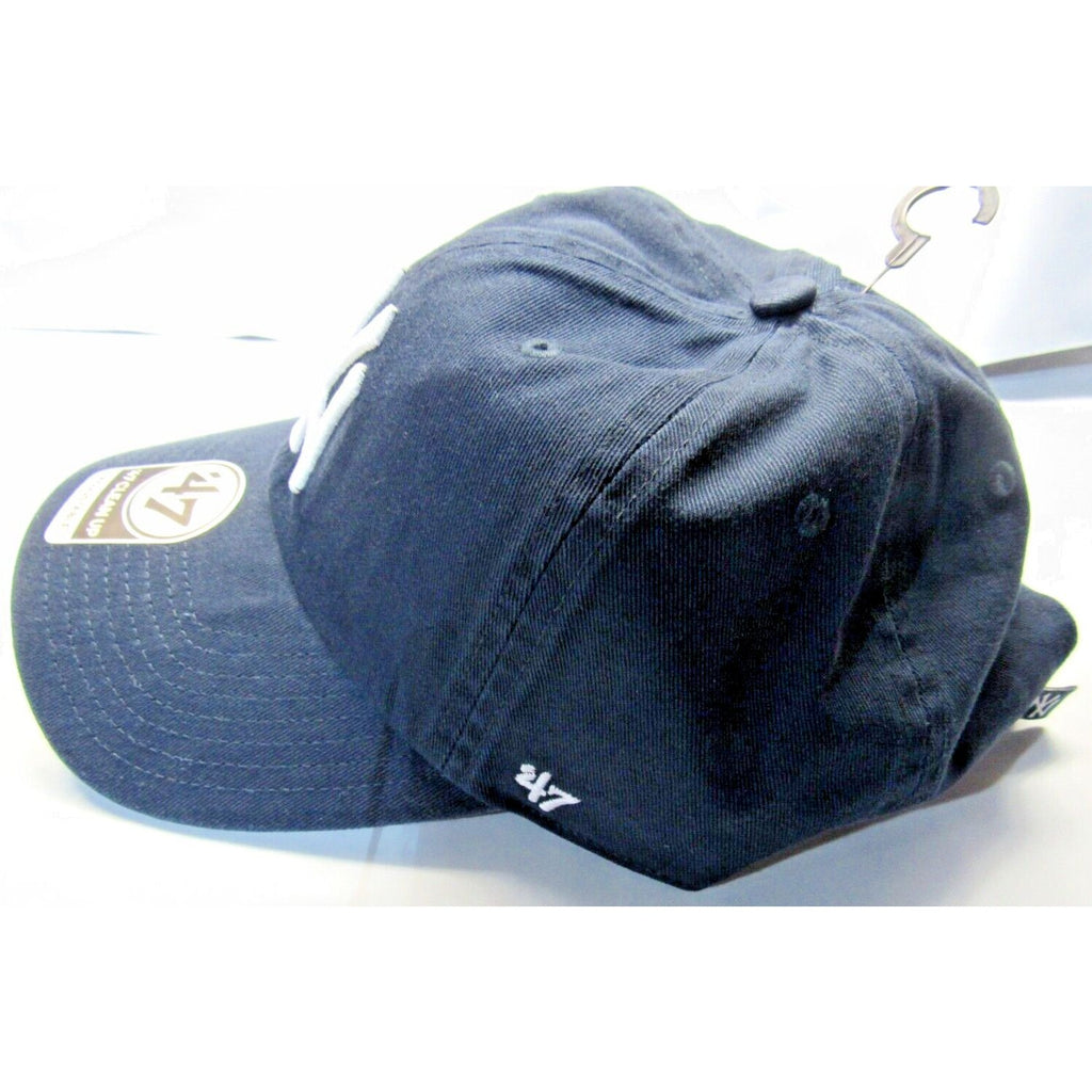 MLB 47 Brand Clean Up Baseball Hat-New York Yankees Hat Navy Blue