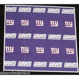 NFL 72 X 72 Inch Fabric Shower Curtain New York Giants