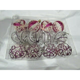 Hand Painted Shatterproof Christmas Ornaments 60mm/2.36″ 3 Finishes Set of 12