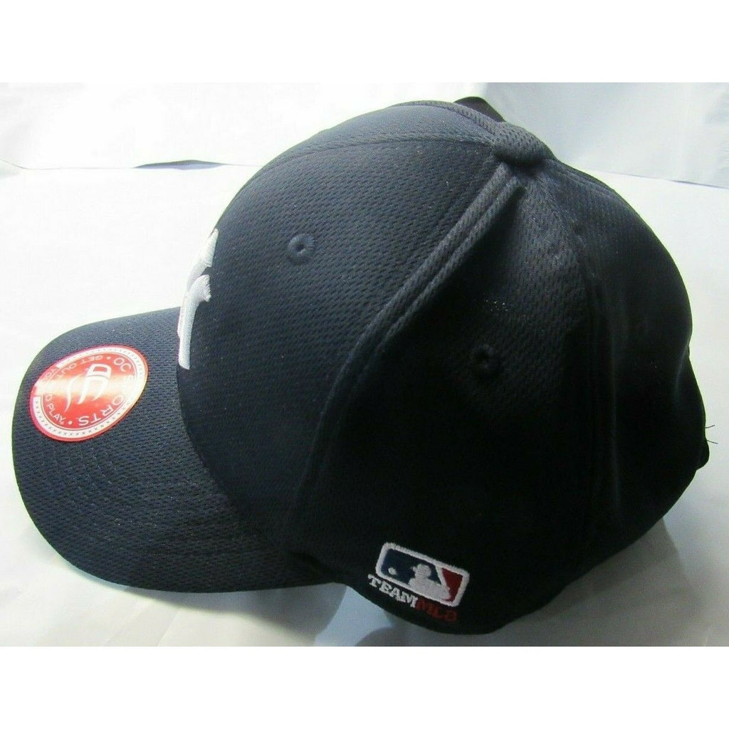 MLB Youth New York Yankees Raised Replica Mesh Baseball Cap Hat 350