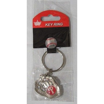 MLB Chrome Glove With Logo in Palm Key Chain Philadelphia Phillies AMINCO