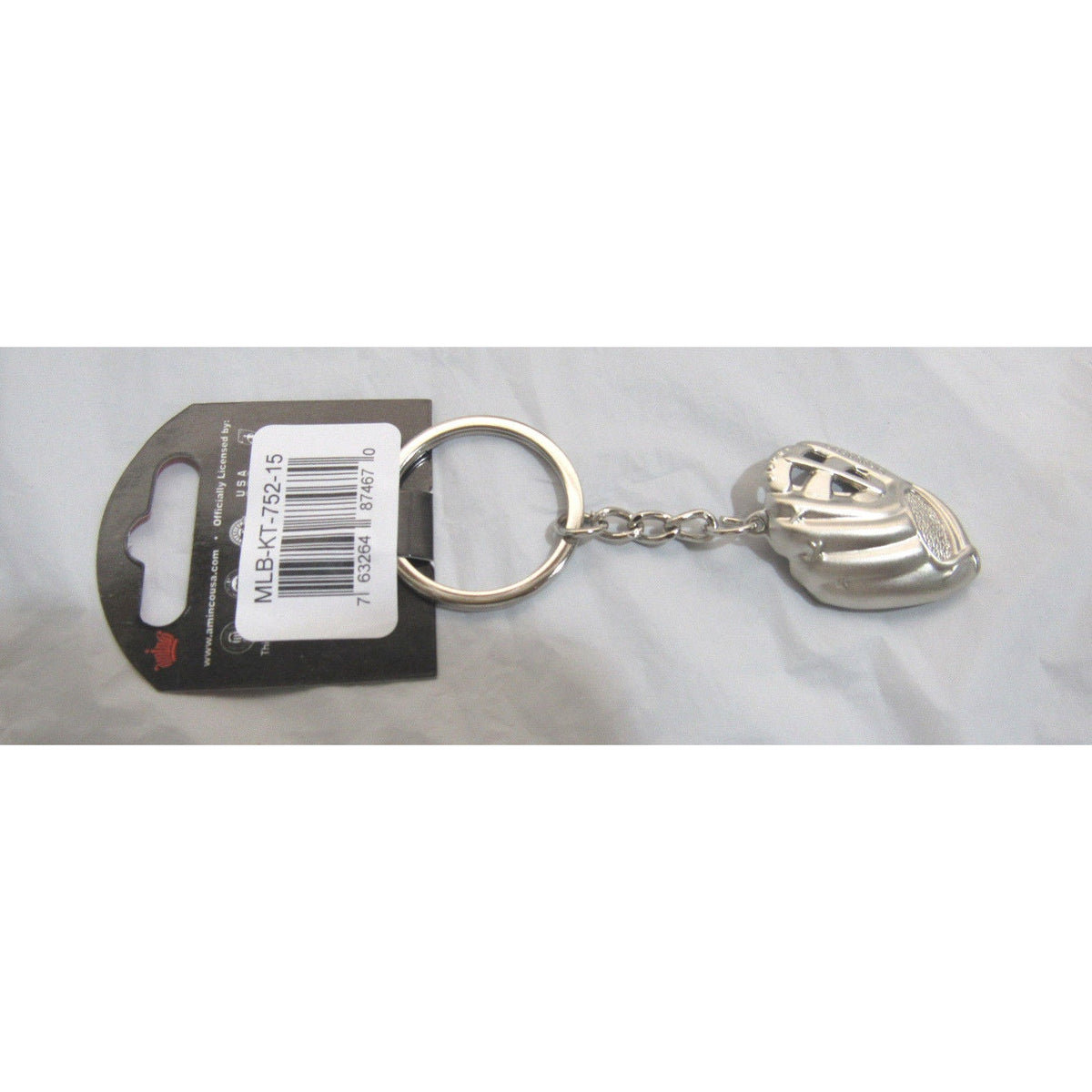 MLB Chrome Glove With Logo in Palm Key Chain Seattle Mariners AMINCO