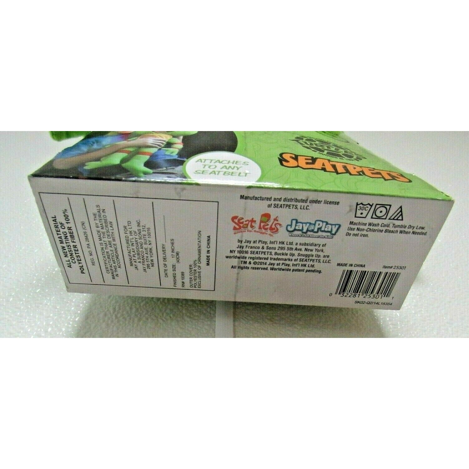 Red Teenage Mutant Ninja Turtles TMNT Raphael Seatpets