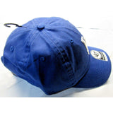 NWT MLB 47 Brand Clean Up Baseball Hat-Los Angeles Dodgers Home Hat Blue