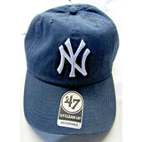 MLB 47 Brand Clean Up Baseball Hat-New York Yankees Hat Navy Blue