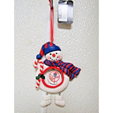 MLB New York Yankees Clay Dough Snowman Christmas Ornament by Team Sports America