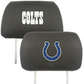 NFL Indianapolis Colts Embroidered Logo Headrest Covers Set of 2 by Fanmats