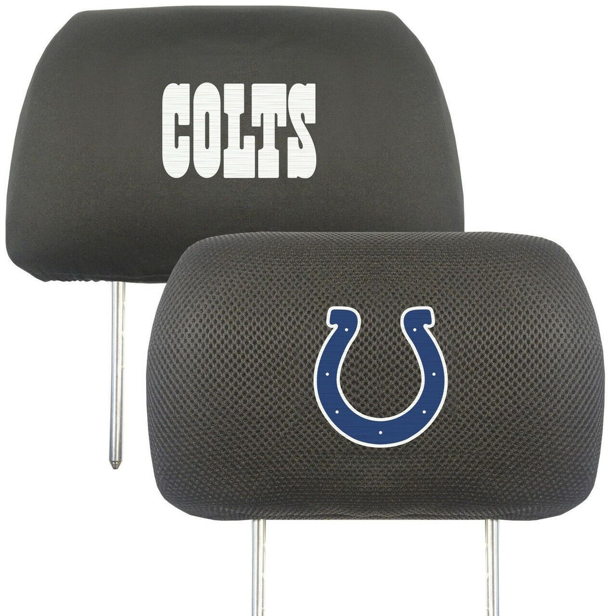 NFL Indianapolis Colts Embroidered Logo Headrest Covers Set of 2 by Fanmats