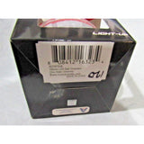 NCAA Ohio State Buckeyes LED Ball Ornament Glitter Plaid by Team Sports America