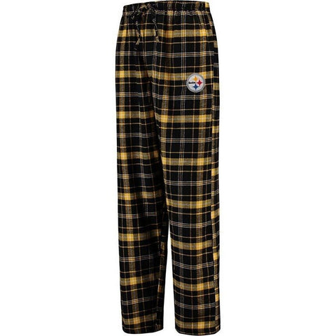 NFL Pittsburgh Steelers Men's Plaid Flannel Pajama Pants XL by Concepts Sport