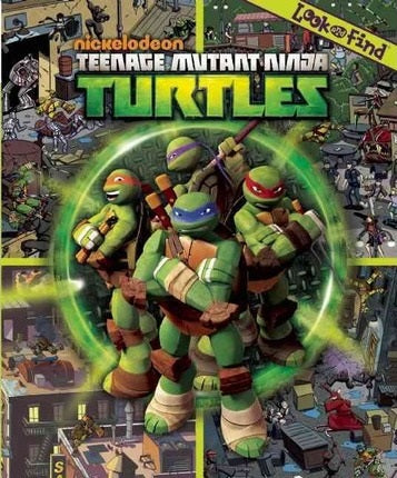 Teenage Mutant Ninja Turtles Look and Find Book Hardcover PI Kids