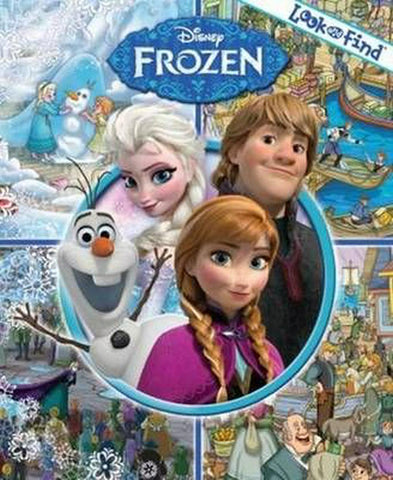 Disney Frozen Look and Find Hardcover Picture Book PI Kids