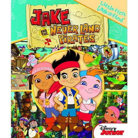 Disney Jr. Jake and the Never land Pirates First Look and Find Book