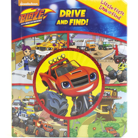 Nickelodeon Blaze and the Monster Machines Drive and Find! Look and Find PI Kids