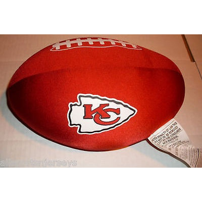 NFL Spandex Football Shaped Pillows Kansas City Chiefs by Northwest